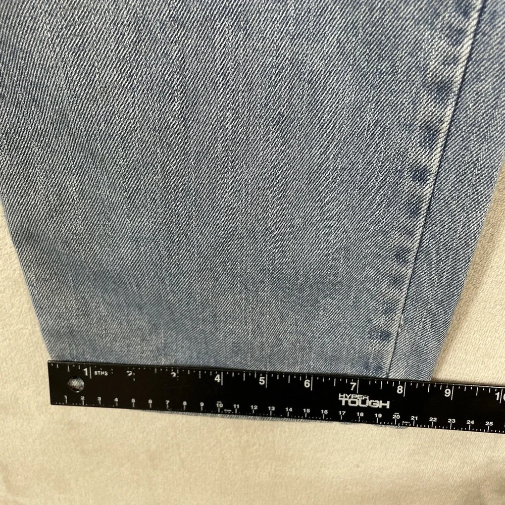 Y2K Levis 505 Jeans Mens 38x34 (fit 38x32) Distressed Light Wash Grunge Vtg 2005